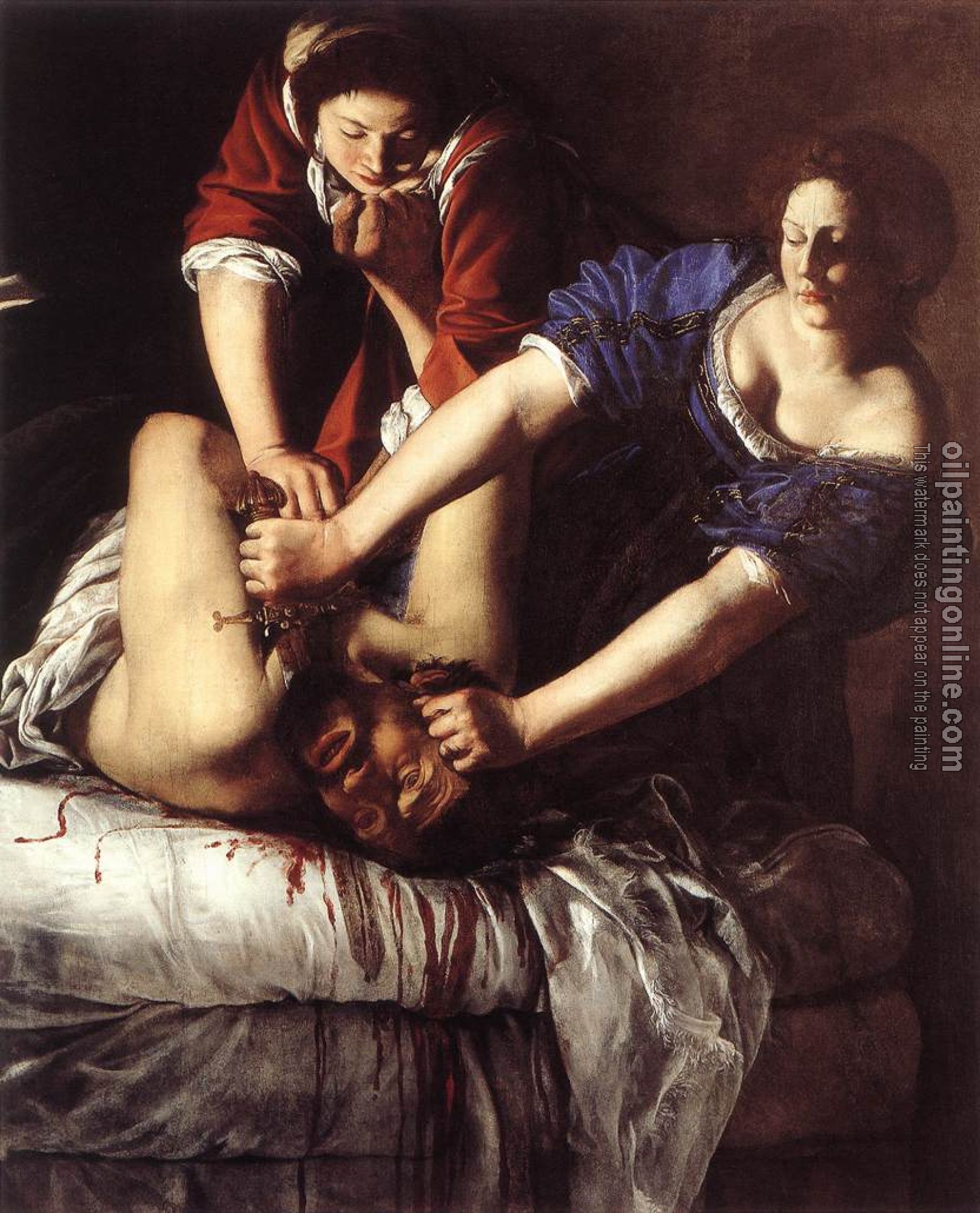 Gentileschi, Artemisia - Judith Beheading Holofernes